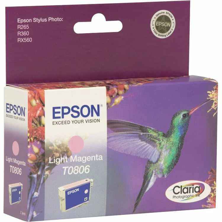 Epson (C13T08064011), šviesiai purpurinė kasetė