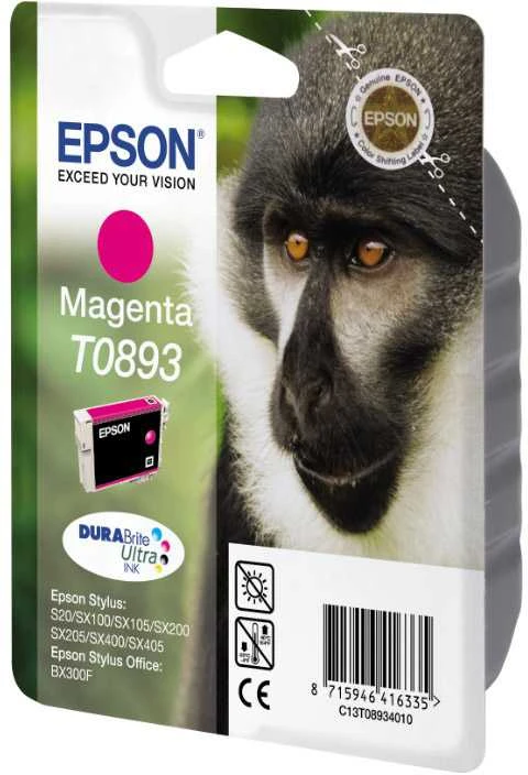 EPSON T0893 rausvos spalvos rašalinė
