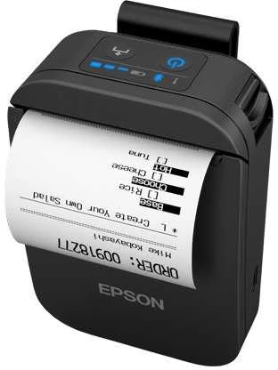 Spausdintuvas EPSON TM-P20II (101): KVITAS - BLUETOOTH USB-C ES
