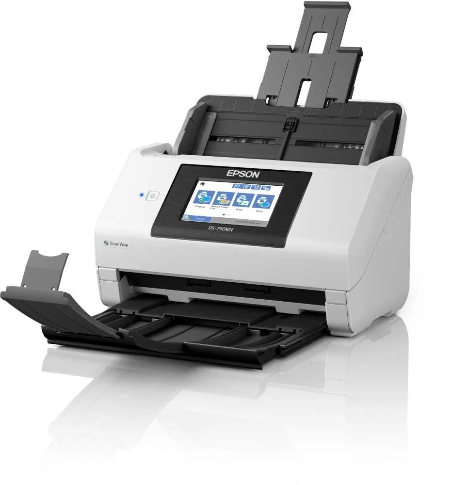 Skeneris Epson | Aukščiausios kokybės tinklo skaitytuvas | Darbo jėgos DS-790WN | Spalva | Bevielis