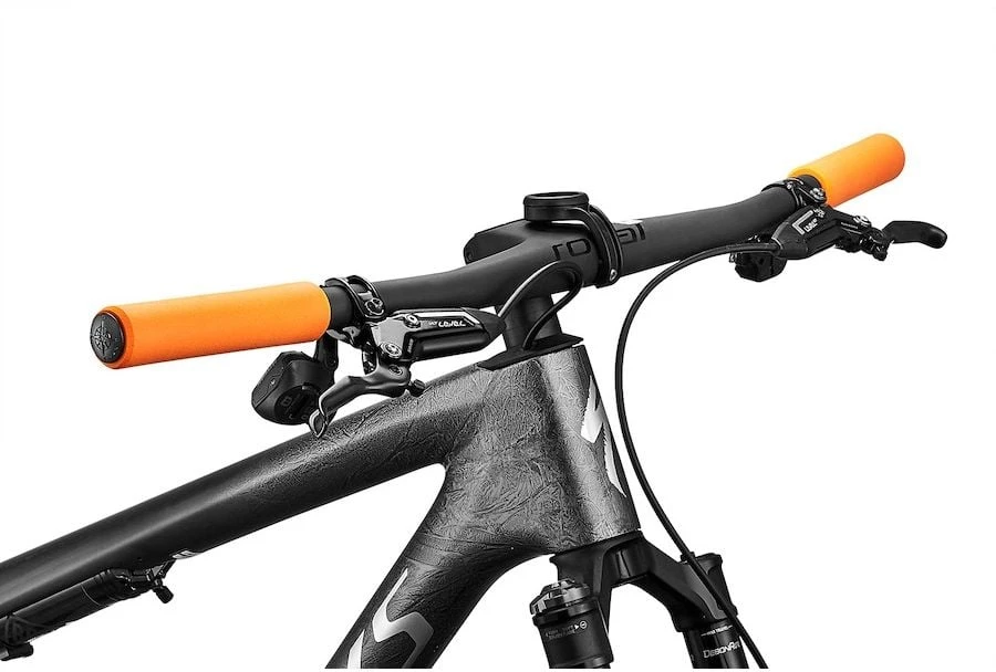 Ergon „Ciclovation Trail Silcolite Energetic Oranžinis“ rankenos
