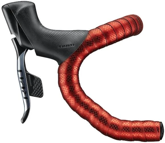 Ergon apvyniojimas „Ciclovation Poly Touch Vapor Metallic Soul Raudona“