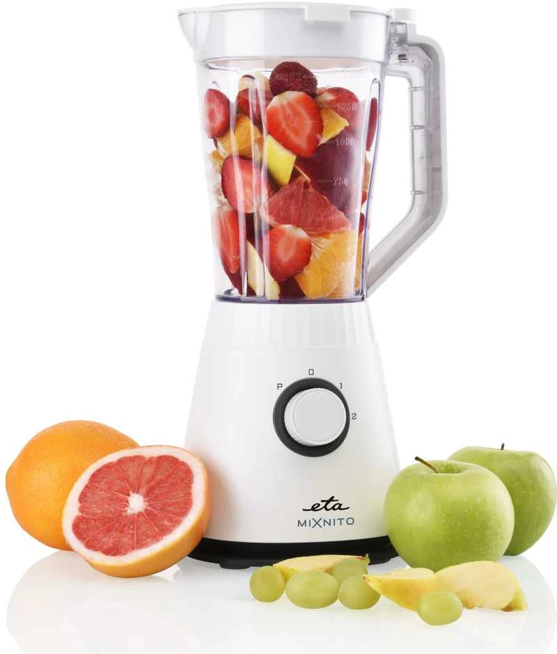 ETA | Maišytuvas | ETA201190000 Mixnito | Tabletop | 600 W | Jar material Plastic | Jar capacity 1.5 L | Baltas