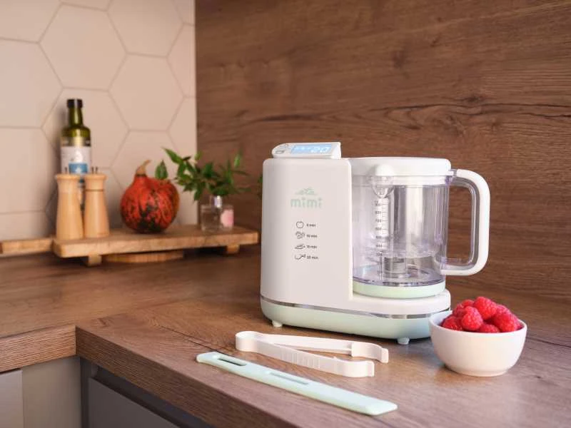 Virtuvinės svarstyklės ETA Multifunctional Steam Pot and Mixer | ETA430690000 MIMI | 700 W | Greičių skaičius 1 | Maišytuvas | Baltas