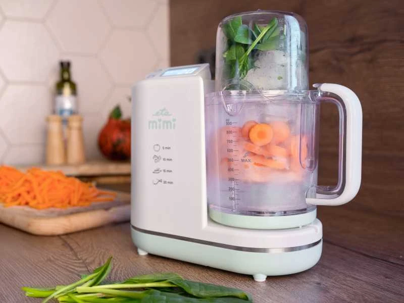 Virtuvinės svarstyklės ETA Multifunctional Steam Pot and Mixer | ETA430690000 MIMI | 700 W | Greičių skaičius 1 | Maišytuvas | Baltas