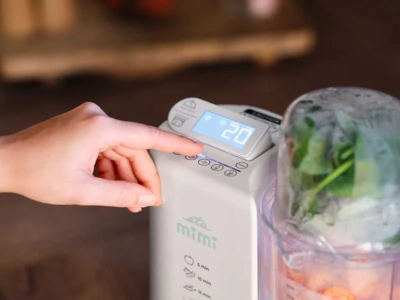 Virtuvinės svarstyklės ETA Multifunctional Steam Pot and Mixer | ETA430690000 MIMI | 700 W | Greičių skaičius 1 | Maišytuvas | Baltas
