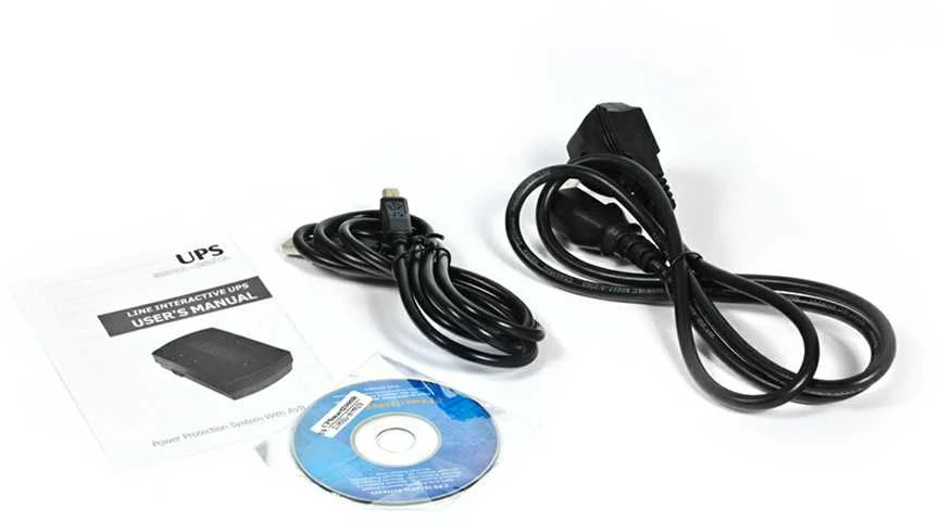EUROCASE UPS EA200LED 750VA linija interaktyvi