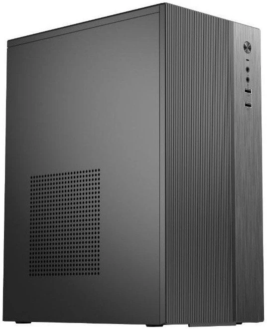 EUROCASE MC EC-801B korpusas, mATX, 2x USB-A, juodas