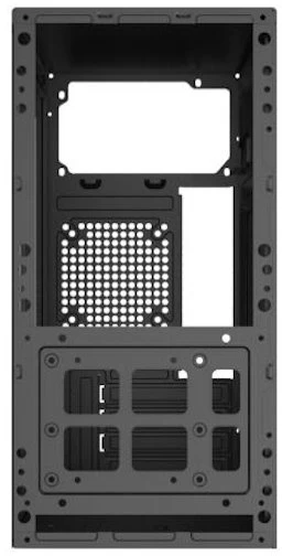EUROCASE MC EC-801B korpusas, mATX, 2x USB-A, juodas