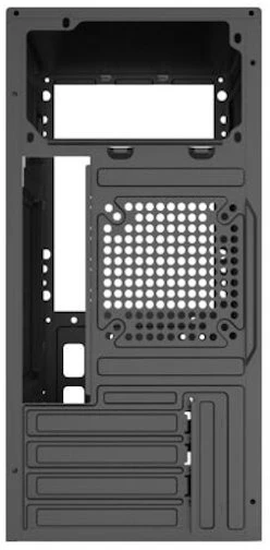EUROCASE MC EC-801B korpusas, mATX, 2x USB-A, juodas