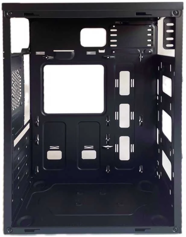 EUROCASE korpusas ML N6-500B, MIDI bokštas, 2x USB 3.0, 2x garso jungtys, be maitinimo šaltinio