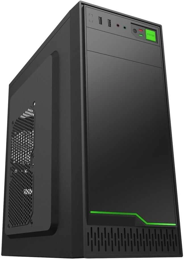 EUROCASE korpusas ML N6-500B, MIDI bokštas, 2x USB 3.0, 2x garso jungtys, be maitinimo šaltinio