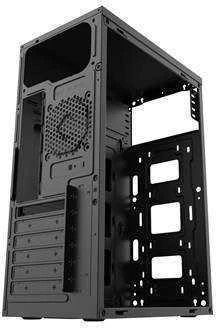 EUROCASE korpusas ML N6-550B, MIDI bokštas, 2x USB 3.0, 2x garso jungtys, be maitinimo šaltinio