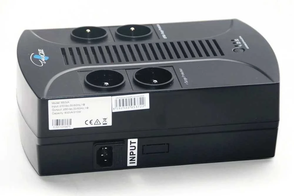 UPS EuroCase 4 lizdai juodi (EA200PLUS-850VA-EVO)