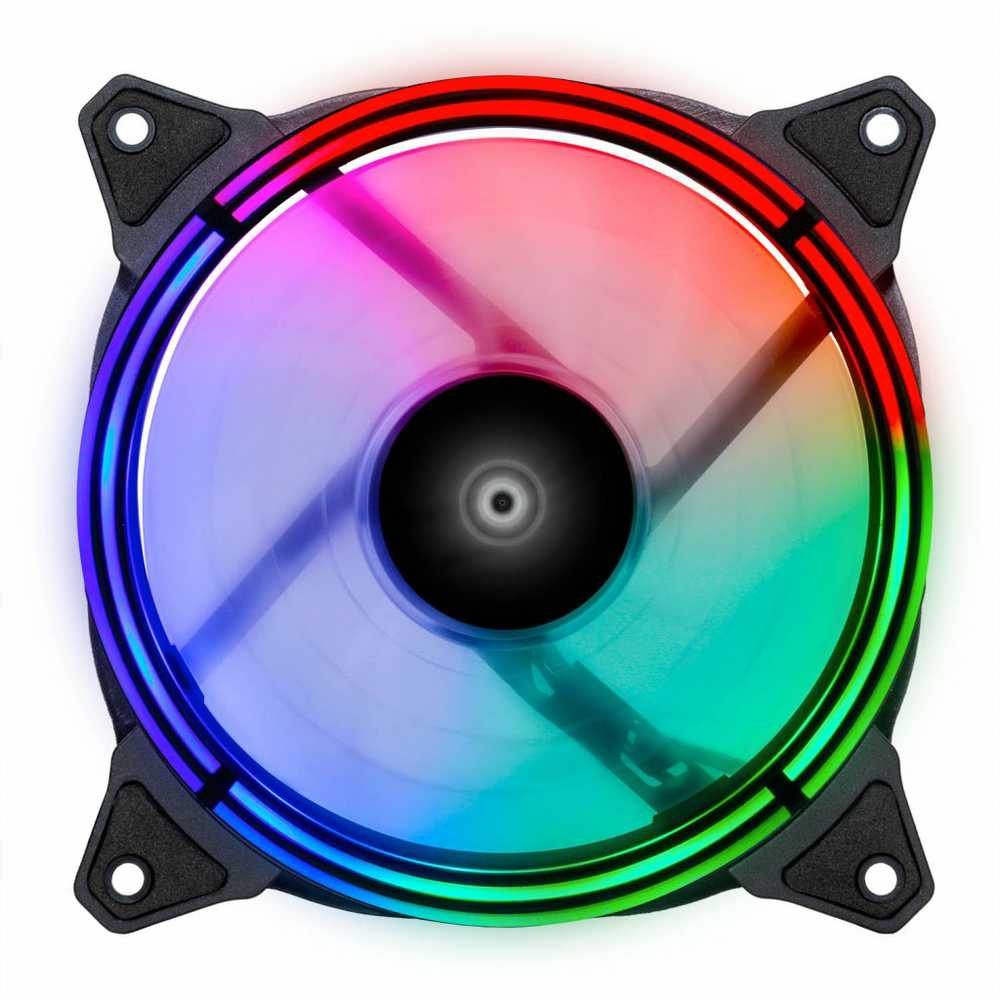„Evolveo 12RS“ 120 mm ARGB žiedinis ventiliatorius (RGBFAN12RS)
