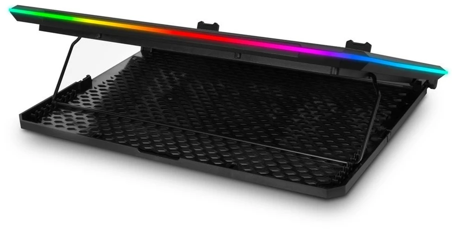 Podstawka chłodząca Evolveo Ania 9 RGB, nastavitelný podstavec pro notebook