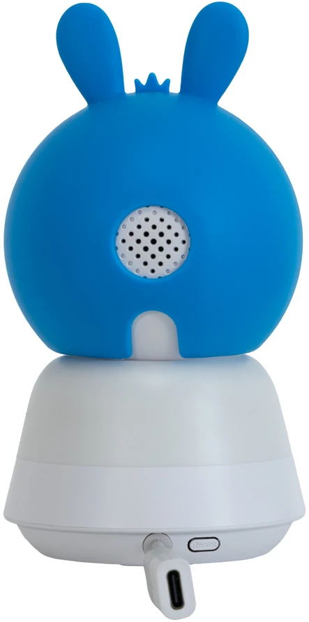 „EVOLVEO Baby Monitorius N5“, vaizdo kūdikių stebėjimo rinkinys su 360° stebėjimu, dvipusiu ryšiu ir lopšinėmis, mėlynas