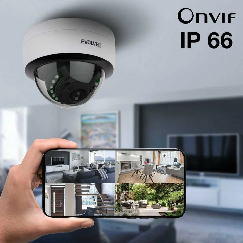 EVOLVEO kamera Detective POE8 SMART, antivandalinis, POE/ IP