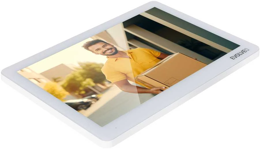 EVOLVEO DoorPhone 10-2W - 2 laidų vaizdo domofonas su programėle, 32 GB atmintimi