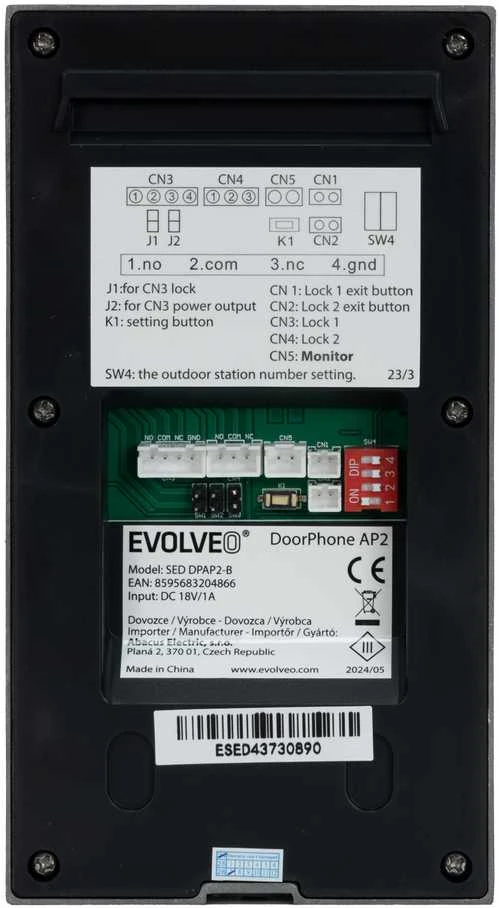 EVOLVEO DoorPhone AP2-2