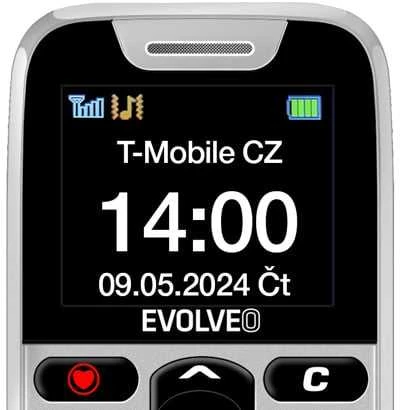 EVOLVEO EasyPhone baltas