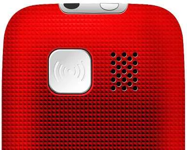 EVOLVEO EasyPhone raudona