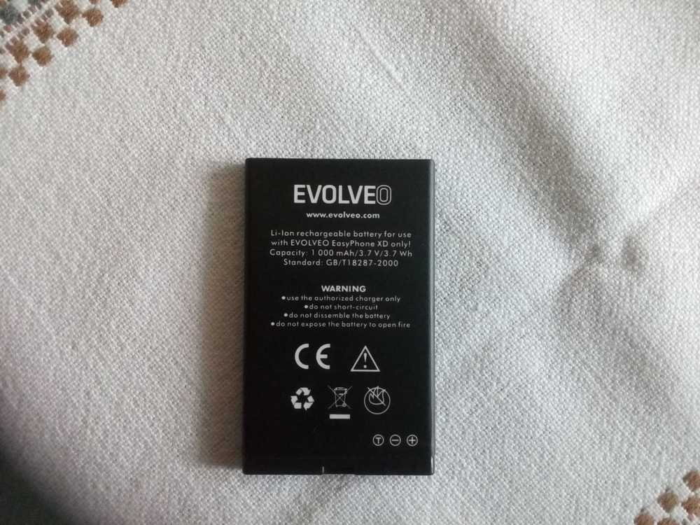 Originali EVOLVEO baterija, skirta EasyPhone XD EP-600