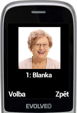Mobilusis telefonas Evolveo EasyPhone FS, vyklápěcí mobilní telefon 2.8'' pro seniory s nabíjecím stojánkem (raudona barva)