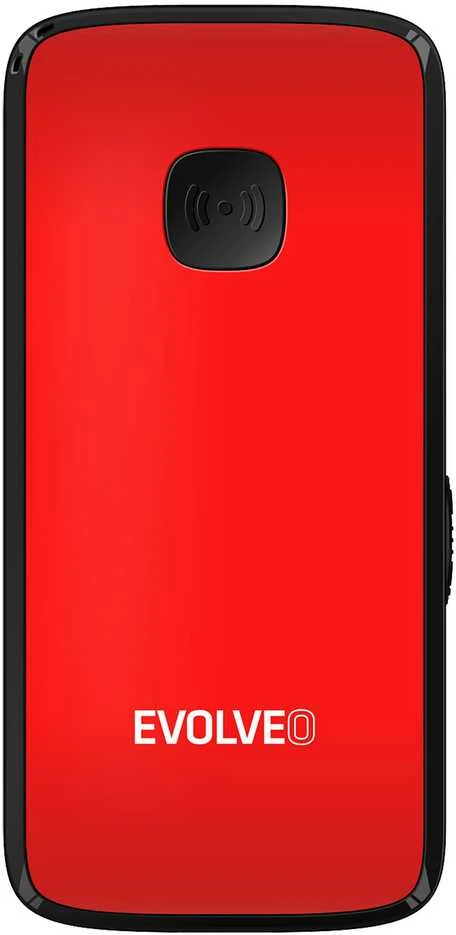 EVOLVEO Mobilus telefonas senjorams EasyPhone ID, raudonas