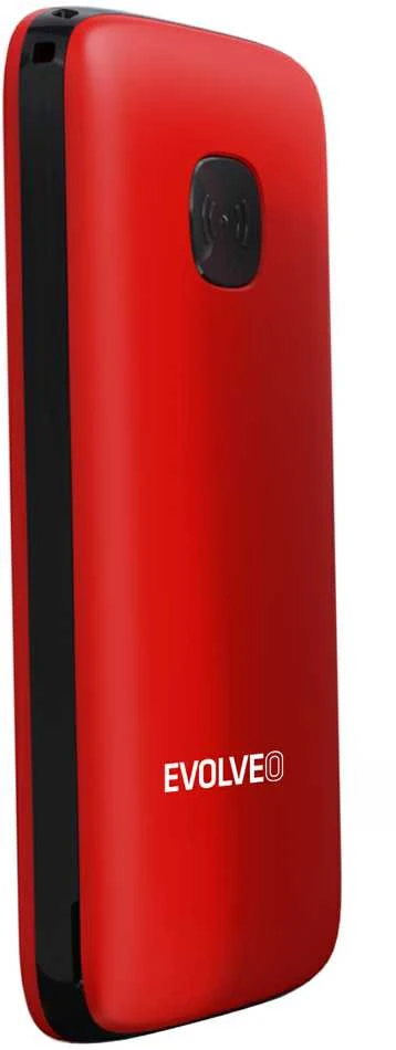 EVOLVEO Mobilus telefonas senjorams EasyPhone ID, raudonas