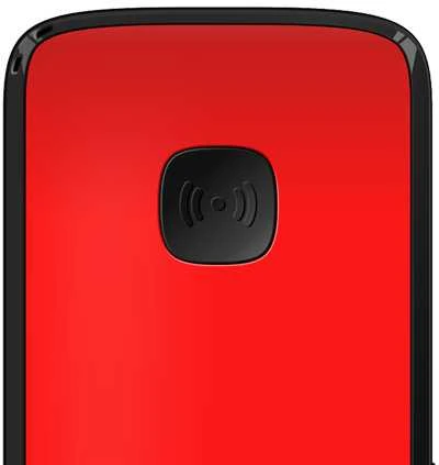 EVOLVEO Mobilus telefonas senjorams EasyPhone ID, raudonas