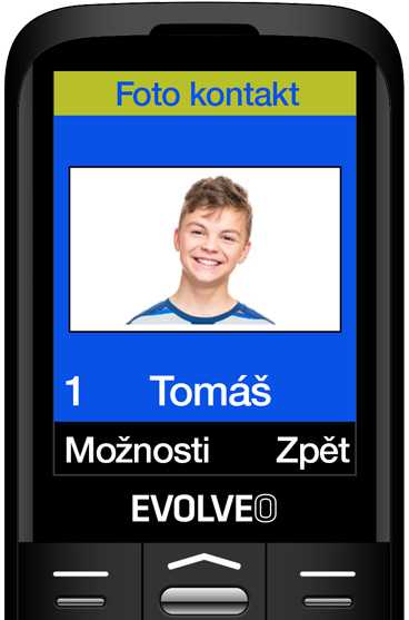 Mobilusis telefonas „Evolveo EasyPhone XO“, senjorams skirtas mobilusis telefonas su įkrovimo stovu, juodas
