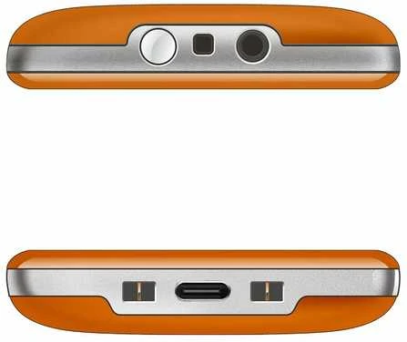 EVOLVEO EasyPhone XR, mobilusis telefonas senjorams su įkrovimo stovu, oranžinis