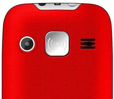 EVOLVEO EasyPhone XR raudona