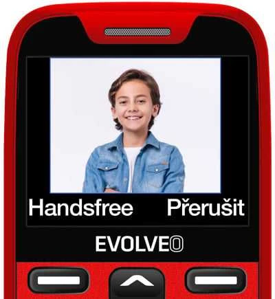 EVOLVEO EasyPhone XR raudona