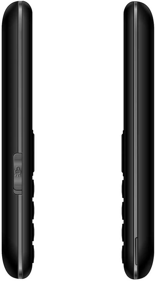 EVOLVEO EasyPhone XS, mobilusis telefonas senjorams, juodas