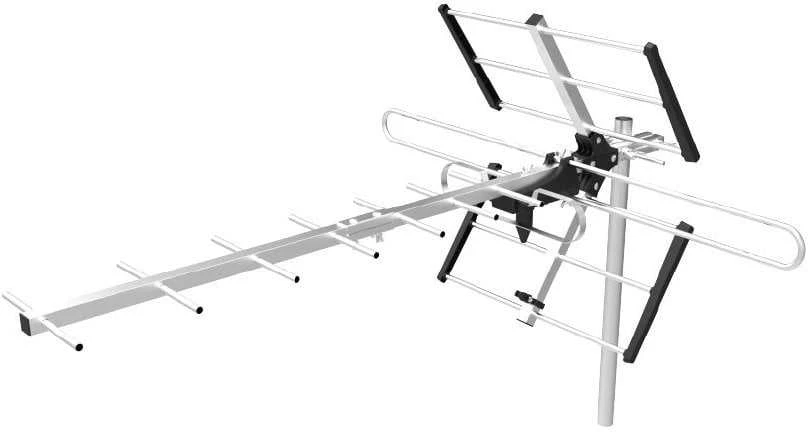 RTV antena „Evolveo Flexi 1“ pasyvi išorinė antena DAB+/DVB-T2 su LTE, 4G, 5G filtru