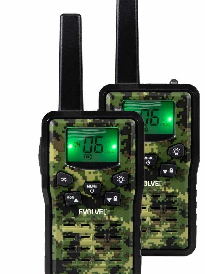EVOLVEO FreeTalk 2W, PMR racija su 0,5 ir 2 W galia