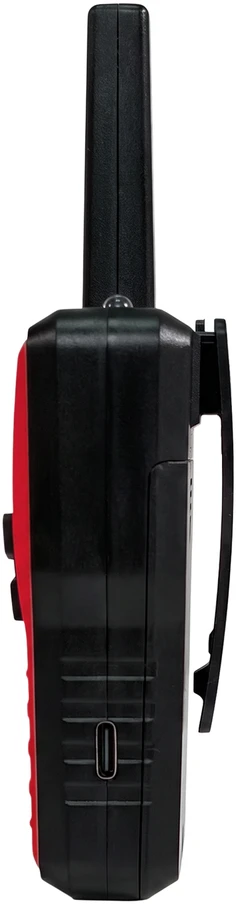 EVOLVEO FreeTalk 2W, PMR radio with 0.5 and 2W output, red and juodas