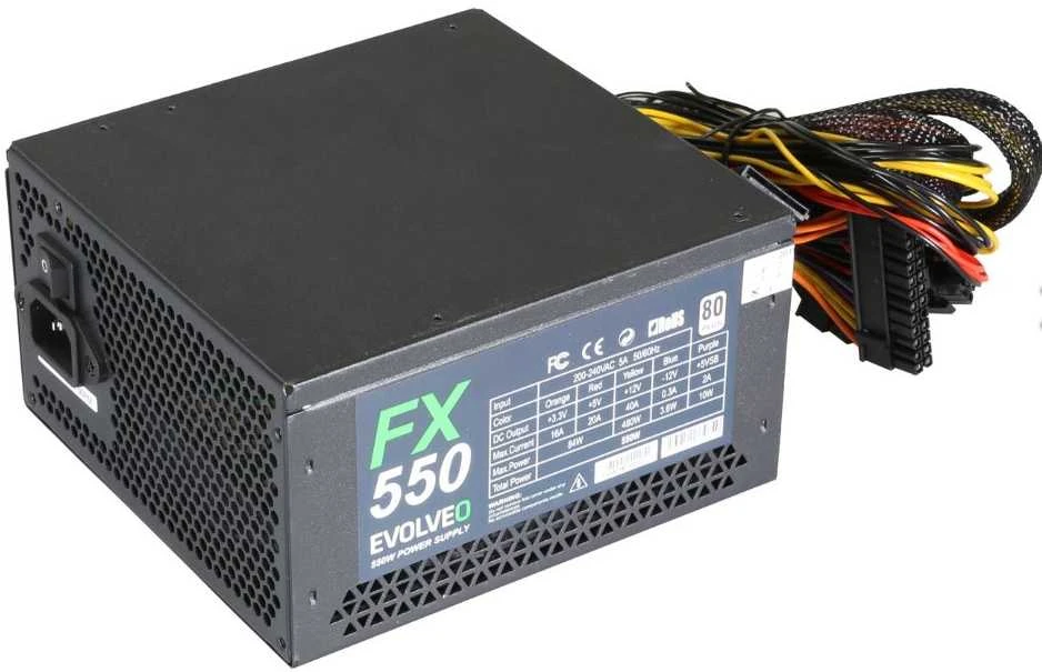 Maitinimo šaltinis Evolveo FX 550W (CHEFX550)