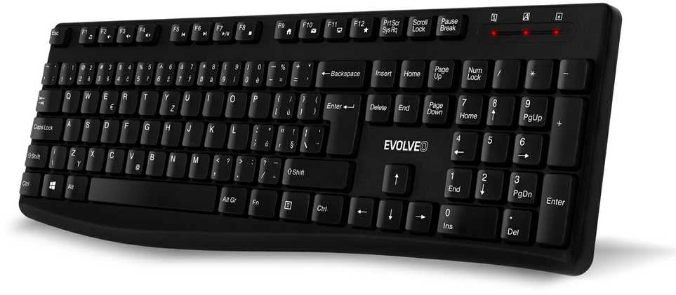 Klaviatūra skirta „Evolveo K1050“ belaidei 2,4 GHz CZ SK pelei (K1050-BK-CZ)