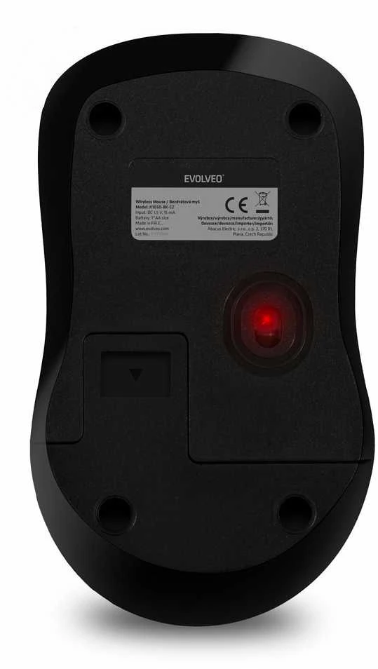 Klaviatūra ir pelė Evolveo Set Klaviatūra su pele K1050, Belaidė 2.4GHz, US INTL, juoda
