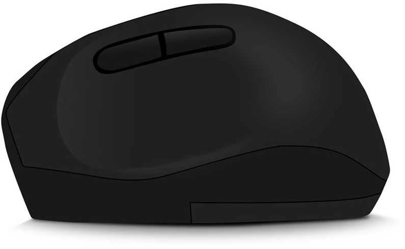 Pelė Evolveo LadyErgo, cicha wertykalna ergonomiczna pelė, 2.4GHz, juoda