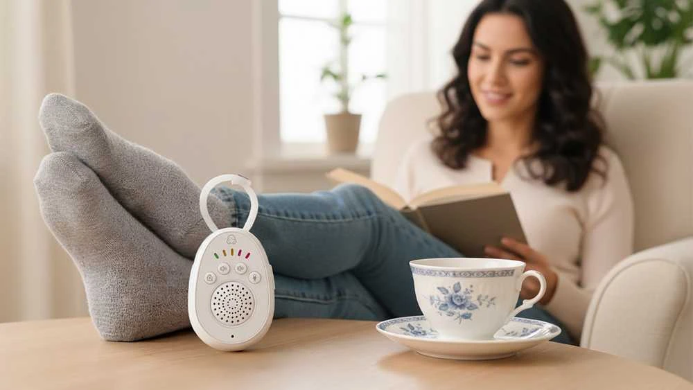 EVOLVEO LULLA – garso stebėjimo įrenginys kūdikiui su lopšinėmis ir balso perdavimu
