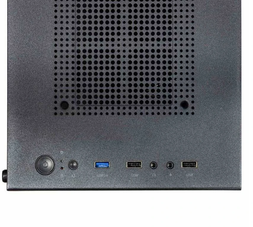 EVOLVEO M4, korpusas mATX, 1x120 mm PWM ventiliatorius, skaidrus šonas, juodas