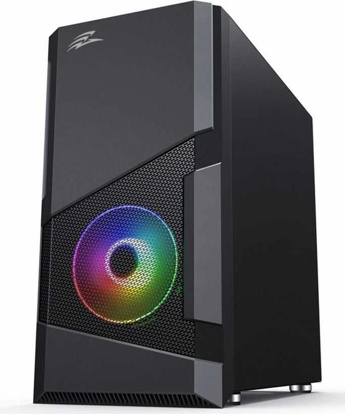 EVOLVEO M5, korpusas mATX, permatomas šonas, juodas