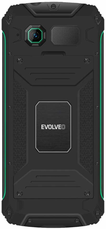 Mobilusis telefonas Evolveo StrongPhone W4 neperšlampamas wytrzymały telefon Dual SIM juoda-žalia