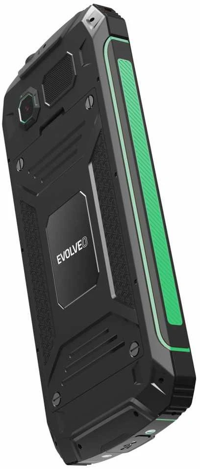 Mobilusis telefonas Evolveo StrongPhone W4 neperšlampamas wytrzymały telefon Dual SIM juoda-žalia