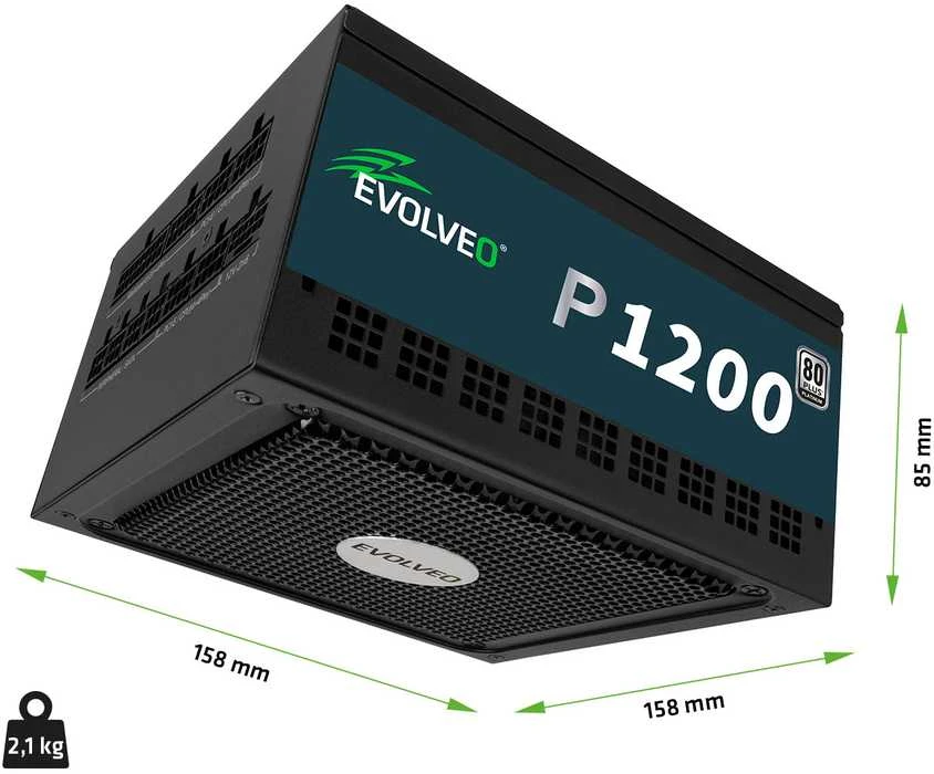 Montech EVOLVEO P1200 juoda