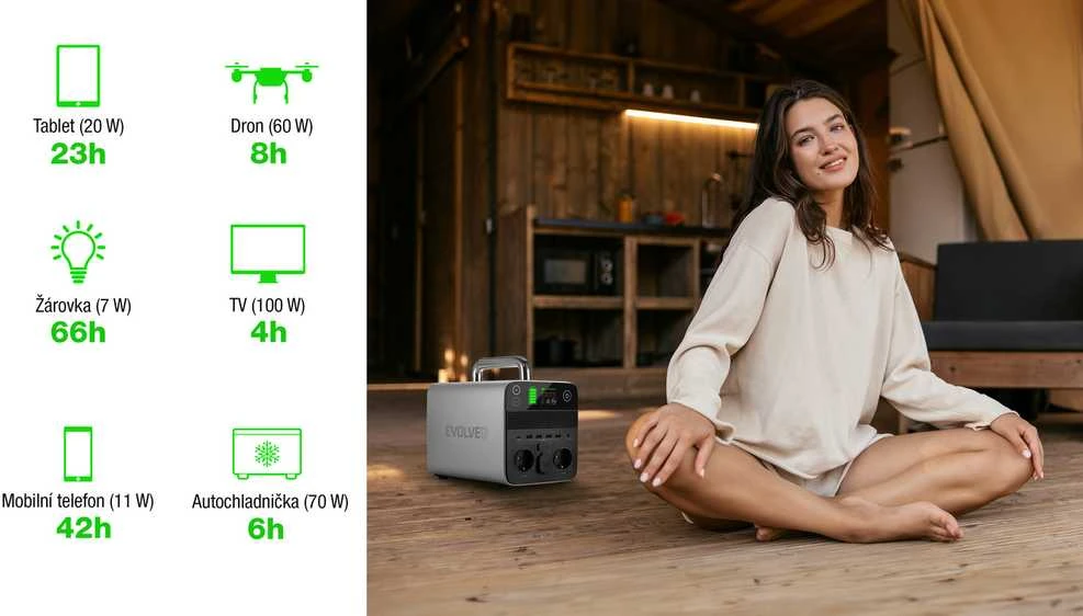 EVOLVEO PowerCharge 500 įkrovimo stotelė